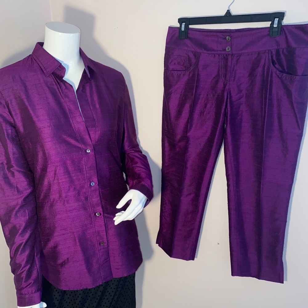 Dolce and Gabbana RAW SILK SET - Picture 2 of 7